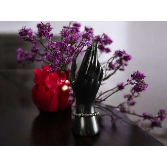 Dragon Blood Jasper 8mm Bead Bracelet Stretch Fit Natural Stone Healing Energy J - Picture 3 of 7